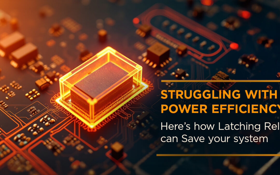 Struggling with Power Efficiency? Here’s How Latching Relays Can Save Your System